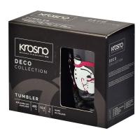 Набор стаканов для воды 450 мл Krosno Deco 2 пр - 3 фото