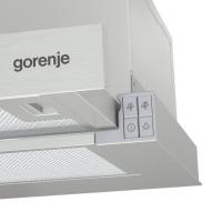 Встраиваемая вытяжка 60 см Gorenje Essential TH62E3X стальная - 5 фото