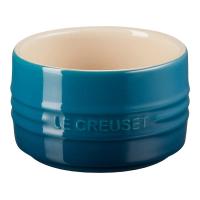 Блюдо для запекания керамическое 9х9х5,6 см 200 мл Le Creuset Cerise бирюзовое - 1 фото