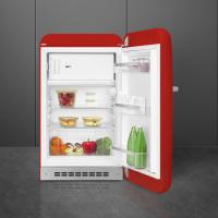 Холодильник 97х54,5 см SMEG 50’s Style FAB10RRD6 красный - 10 фото