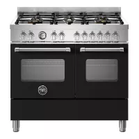 Варочный центр 99,5х60 см Bertazzoni Master MAS106L2ENET черный - 1 фото