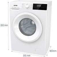 Стиральная машина 59,5 см на 6 кг Gorenje W1NHPI60SCS белая - 11 фото