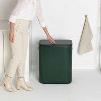 Мусорный бак 60 л Brabantia Bo Touch Bin зеленая сосна - 7 фото