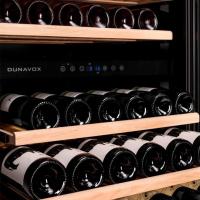 Встраиваемый винный шкаф на 94 бутылки Dunavox Exclusive DX-94.270SDSK - 3 фото