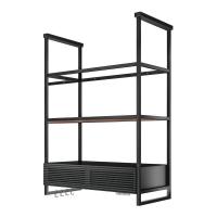Настенная вытяжка 80 см Elica Feel Open Suite BL/F/80 черная - 1 фото