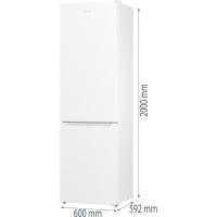 Холодильник 200х60 см Gorenje Primary NRK6201PW4 белый - 8 фото