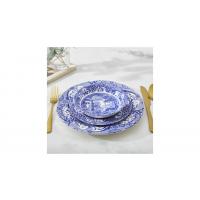 Тарелка обеденная 27 см Spode Blue Italian синяя - 6 фото