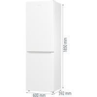 Холодильник 185х60 см Gorenje Essential NRK6191EW4 белый - 2 фото