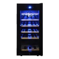 Винный шкаф на 32 бутылки Vinosafe VSF32AM черный - 4 фото