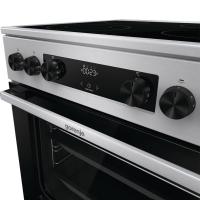 Электрическая плита 60х85 см Gorenje Advanced GECS6C70XC стальная - 8 фото