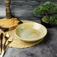 Салатник 23 см Porland Stoneware Selene бежевый - 2 фото