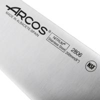 Нож поварской 20 см Arcos Universal черный - 4 фото