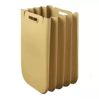 Корзина для мусора 30х25 см Guzzini Eco Packly желтая - 2 фото