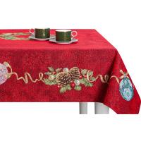 Скатерть 360х165 см Mix&Match Красный Бархат красная - 2 фото
