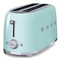 Тостер на 4 ломтика Smeg 50's Style TSF02PGEU зеленый - 5 фото