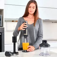 Блендер погружной 1500 Вт Black+Decker BXHBA1500E черный - 4 фото