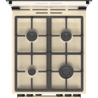 Газовая плита 50х85 см Gorenje Essential GG5A21BEF бежевая - 9 фото