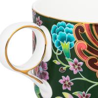 Чайная пара 200 мл Mix&Match Home Magic Dragon зеленая - 6 фото