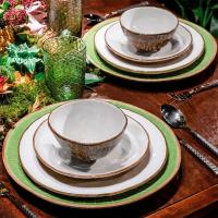 Тарелка закусочная 21 см Bordallo Pinheiro Tropical Fruits белая - 5 фото