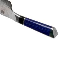 Нож кухонный Santoku 18 см KAI Shun Engetsu - 4 фото