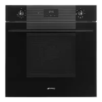 Электрический духовой шкаф 59,7 см Smeg Linea SF6100VB3 черный - 1 фото