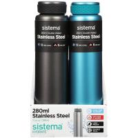 Термос 0,28 л Sistema Hydrate синий - 5 фото