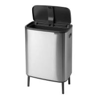 Мусорный бак 60 л Brabantia Bo Touch Bin Hi стальной - 5 фото