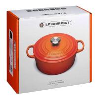 Кастрюля чугунная 24 см 5,3 л Le Creuset Signature матовая черная - 1 фото