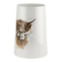 Ваза Коровка 20 см Royal Worcester Забавная фауна - 3 фото