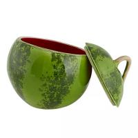 Супница 17х21,5 см 1,5 л Bordallo Pinheiro Watermelon зеленая - 2 фото