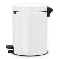 Мусорный бак с педалью 2+2 л Brabantia NewIcon белый - 3 фото