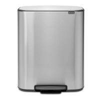 Мусорный бак 60 л Brabantia Bo Pedal Bin стальной - 1 фото