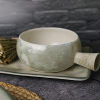 Тарелка подстановочная 30 см Porland Stoneware Selene зеленая - 4 фото