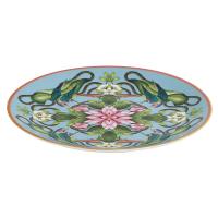 Тарелка закусочная 20 см Wedgwood Wonderlust голубая - 2 фото