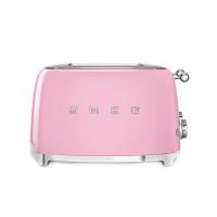 Тостер на 4 ломтика Smeg 50's Style TSF03PKEU розовый - 4 фото