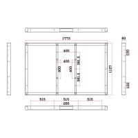 Встраиваемый телевизор 75" Avel AVS755SM Magic Mirror зеркальный - 9 фото