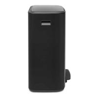 Мусорный бак 2x30 л Brabantia Bo Touch Bin черный - 3 фото