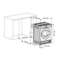 Стиральная машина 59 см на 7 кг Kuppersberg High-Tech WDM 560 белая - 16 фото