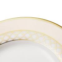 Тарелка закусочная 21 см Noritake Eternal Palace Gold бежевая - 2 фото