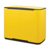 Мусорный бак 36 л Brabantia Bo Pedal Bin желтый - 4 фото