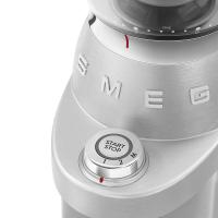 Кофемолка электрическая SMEG 50’s Style CGF02SSEU стальная - 10 фото