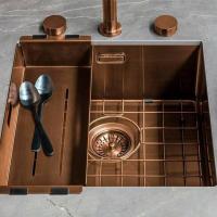 Кухонная мойка 44 см Reginox Miami L 40x40 Copper - 2 фото