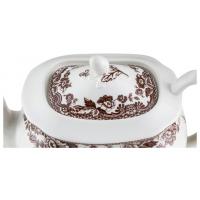 Чайник заварочный 1,3 л Spode Английские охотничьи мотивы белый - 5 фото