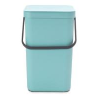 Мусорное ведро 25 л Brabantia Sort&Go мята - 3 фото