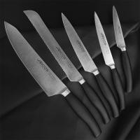 Нож кухонный поварской 20 см ARCOS Clara черный - 10 фото