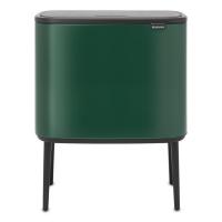 Мусорный бак 36 л Brabantia Bo Touch Bin зеленая сосна - 1 фото