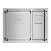 Кухонная мойка 58 см Teka Maestro Flexlinea RS15 2B 580 сталь полированная - 1 фото
