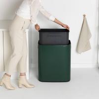 Мусорный бак 60 л Brabantia Bo Touch Bin зеленая сосна - 8 фото