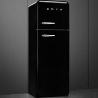 Холодильник двухкамерный 169х60 см Smeg 50's Style FAB30RBL5 черный - 3 фото