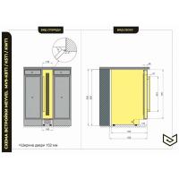 Встраиваемый винный шкаф на 9 бутылок Meyvel MV9-KST1 стальной - 13 фото